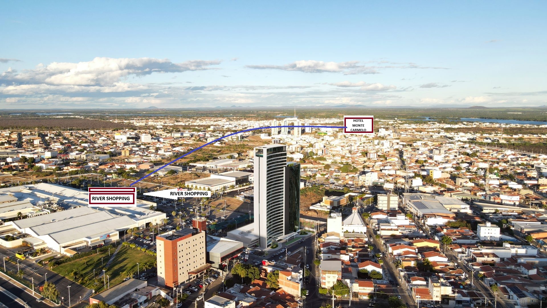 A 15 MINUTOS DO RIVER SHOPPING